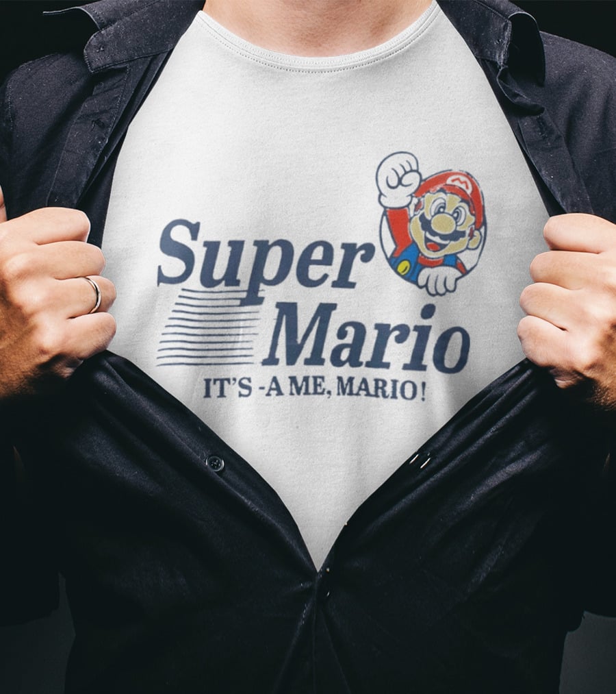 Super Mario It's A Me Mario T-Shirt
