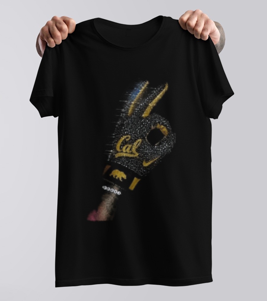 California Golden Bears X Drake ICEMAN Hand T-Shirt