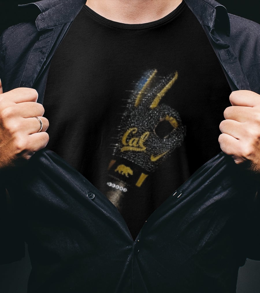 California Golden Bears X Drake ICEMAN Hand T-Shirt