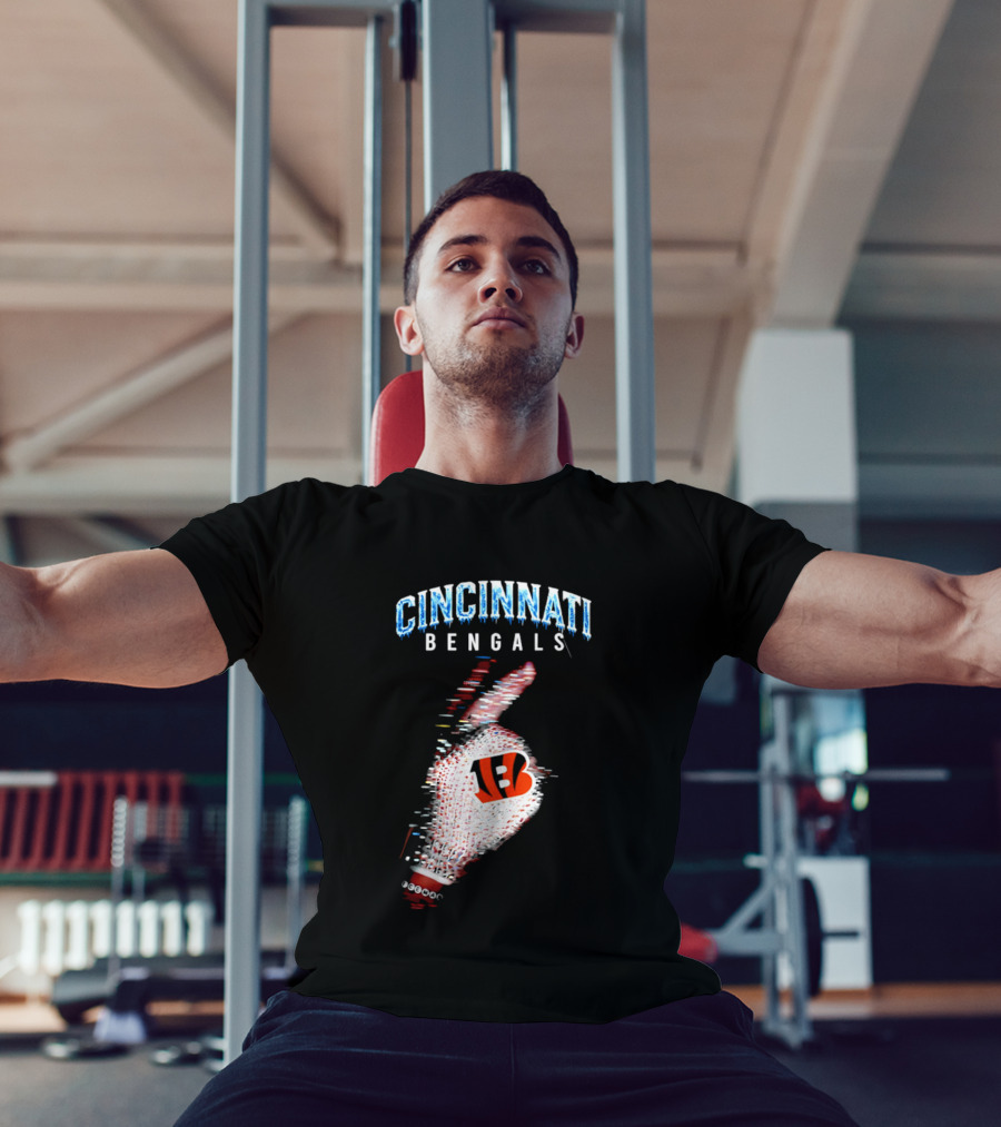 Cincinnati Bengals Iceman Glove Logo 2026 T-Shirt