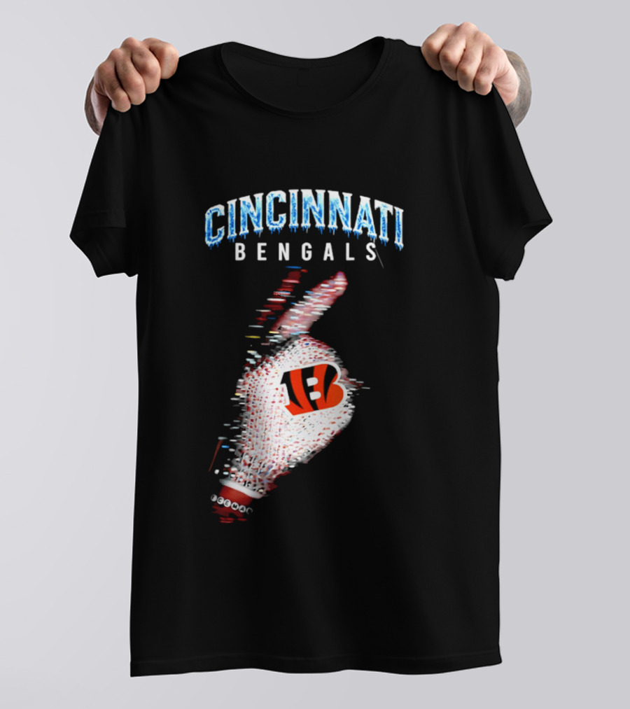 Cincinnati Bengals Iceman Glove Logo 2026 T-Shirt
