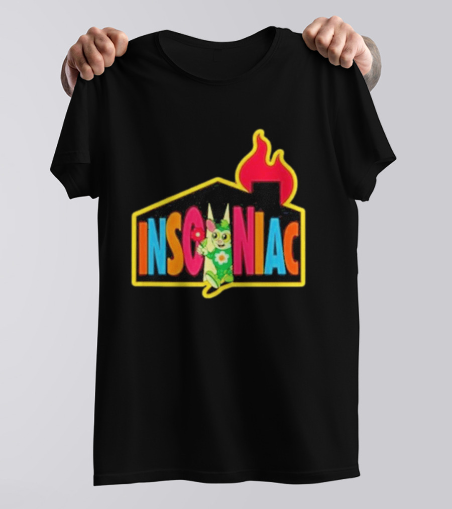 Dabsmyla X Insomniac House EDC Festival Art Collaboration T-Shirt