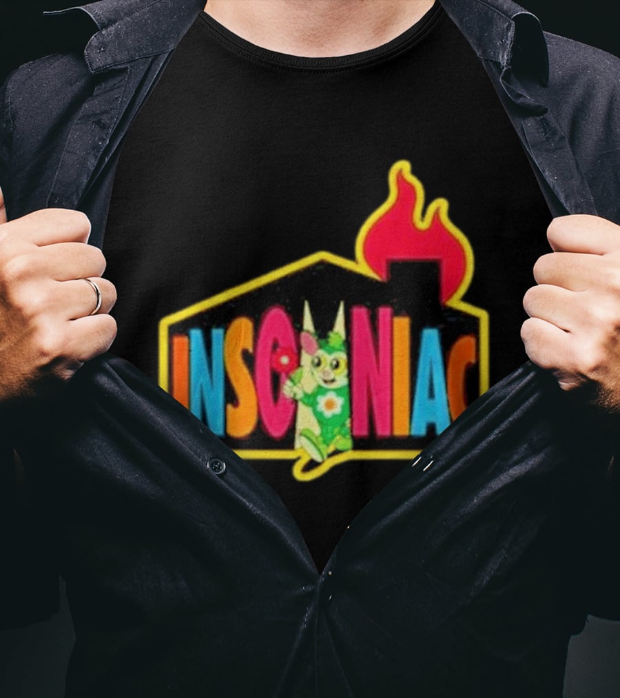 Dabsmyla X Insomniac House EDC Festival Art Collaboration T-Shirt