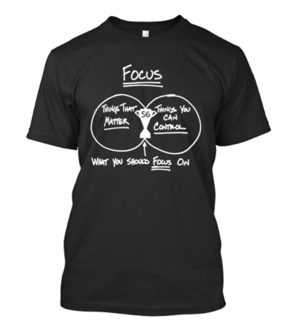 Focus Things That Matter Things You Can Control What You Should Focus On T-Shirt