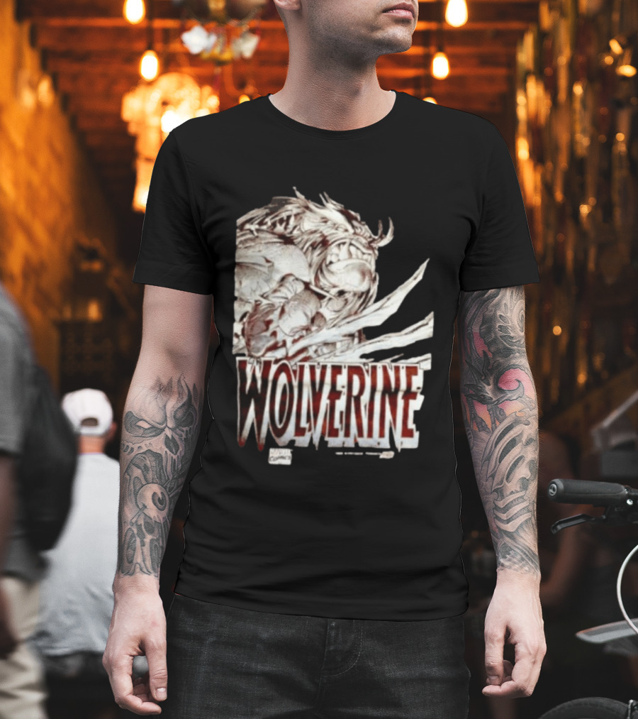 Original Wolverine Marvel Comics Vintage Monster T-Shirt