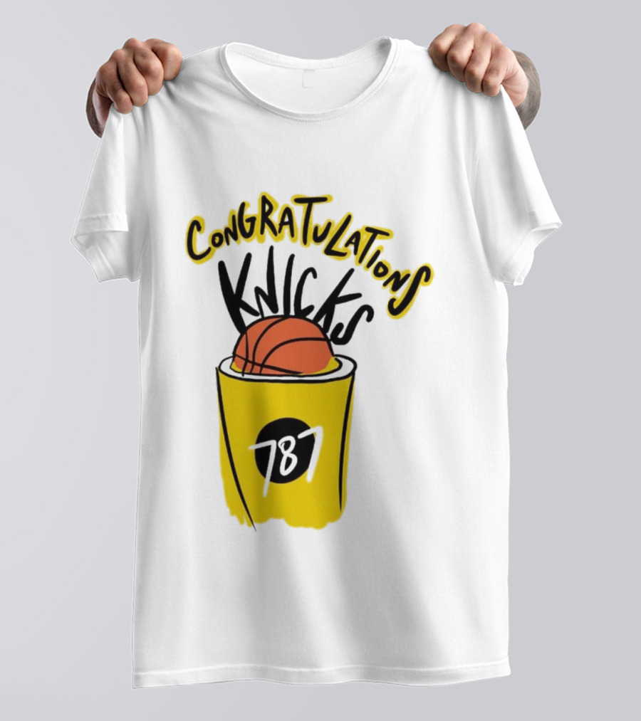 Congratulations Knicks Basketball 787 T-Shirt