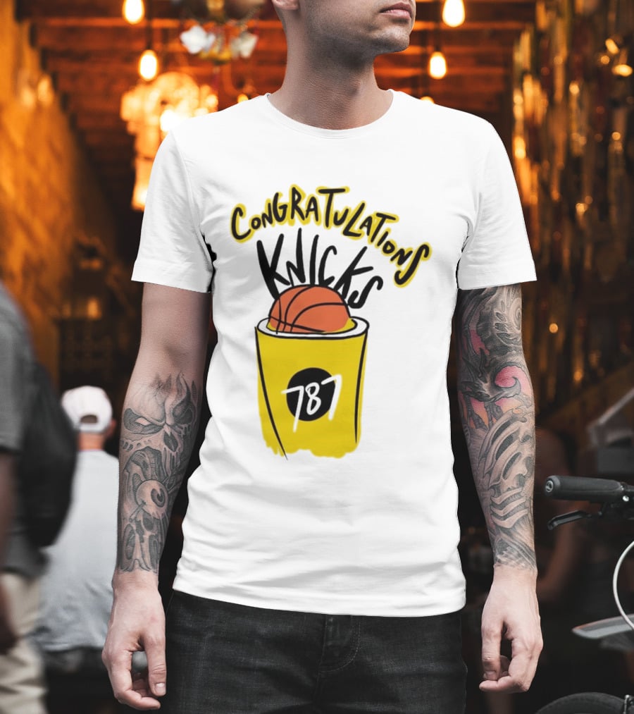Congratulations Knicks Basketball 787 T-Shirt