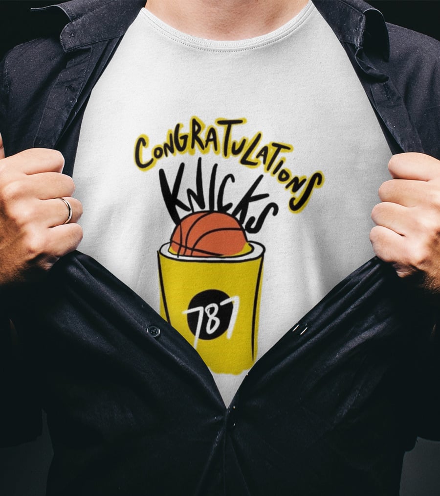 Congratulations Knicks Basketball 787 T-Shirt