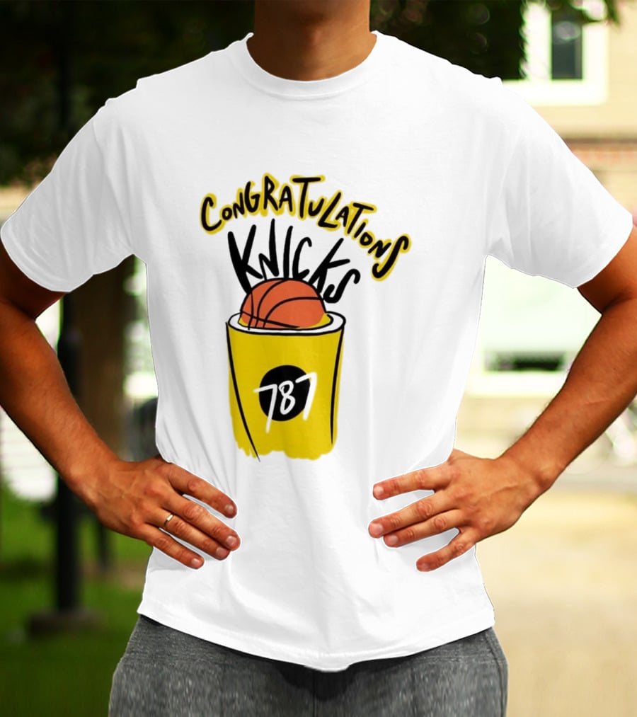 Congratulations Knicks Basketball 787 T-Shirt