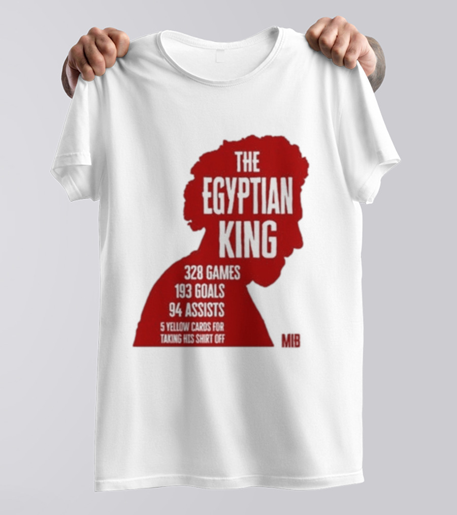 The Egyptian King 328 Games 193 Goals 94 Assists 5 Yellow Cards T-Shirt