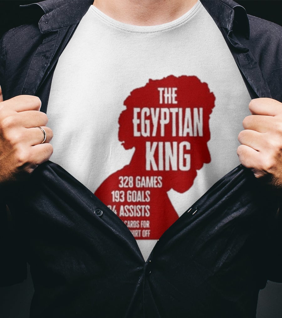 The Egyptian King 328 Games 193 Goals 94 Assists 5 Yellow Cards T-Shirt
