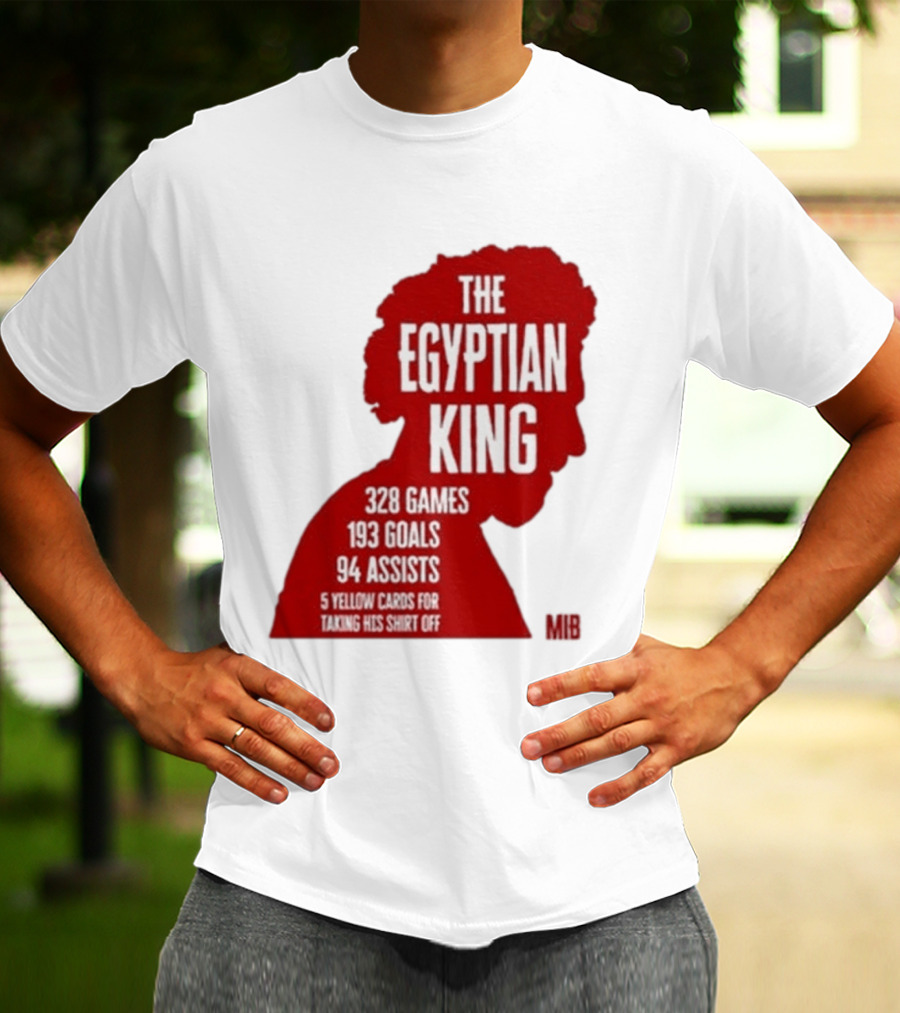 The Egyptian King 328 Games 193 Goals 94 Assists 5 Yellow Cards T-Shirt