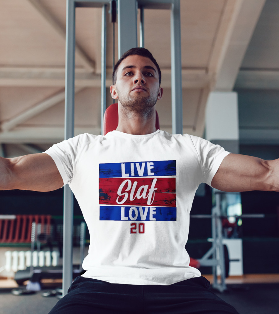 Live Slaf Love 20 Juraj Slafkovsky Montreal Canadiens NHL T-Shirt