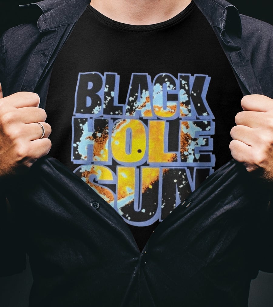 Black Hole Sun Solar Eclipse Vivid Cosmic T-Shirt