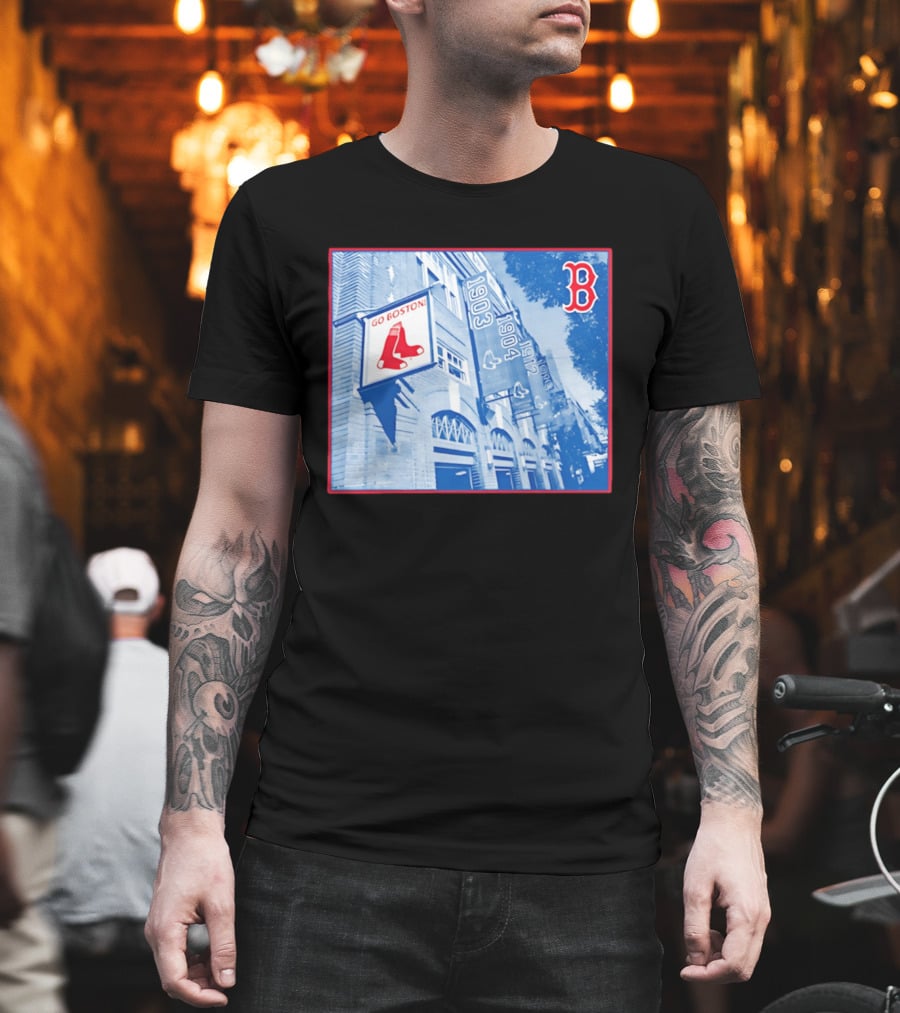 Go Boston Red Sox Banners Fenway Park 1903 1912 T-Shirt