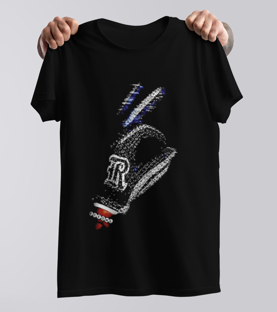 Drake Iceman Rice Owls Football Diamond Chain Hand Gesture T-Shirt