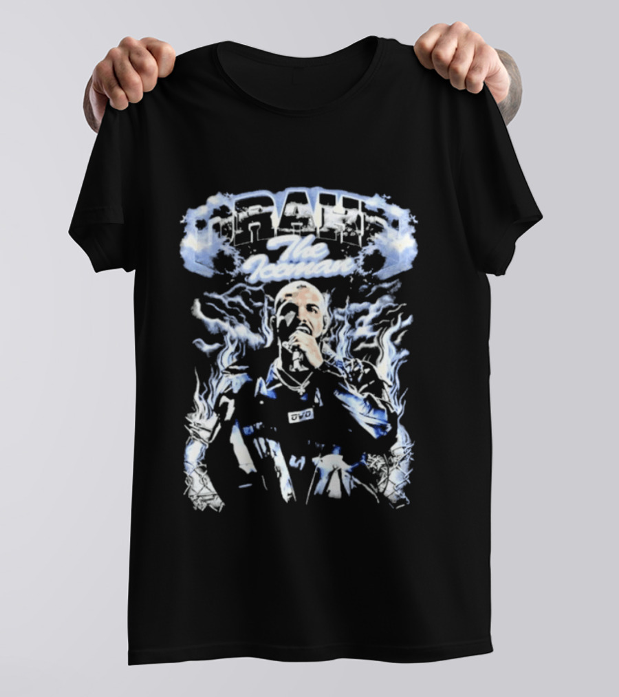 Drake The Iceman Tour Vibes Electric Blue Energy T-Shirt