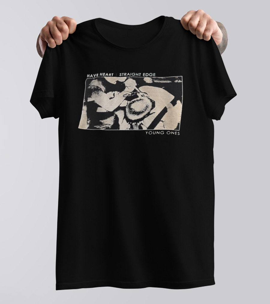Have Heart Straight Edge Young Ones Vintage Punk Aesthetic T-Shirt