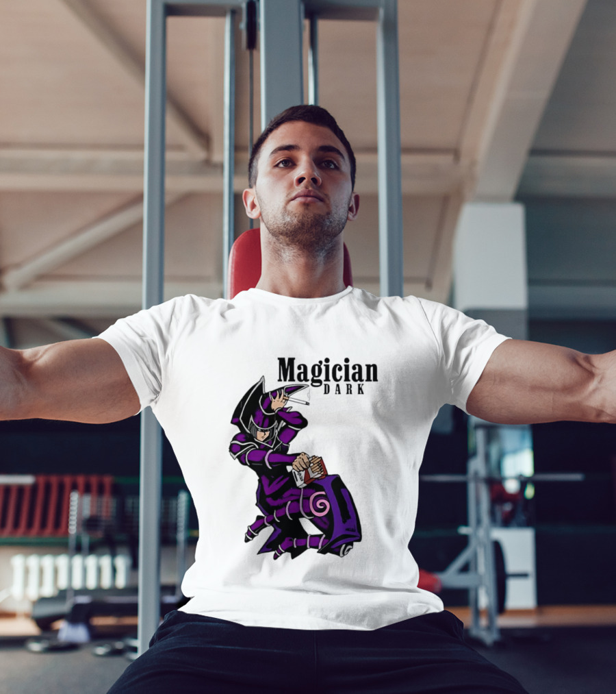 Magician Dark Yu Gi Oh Smoking T-Shirt