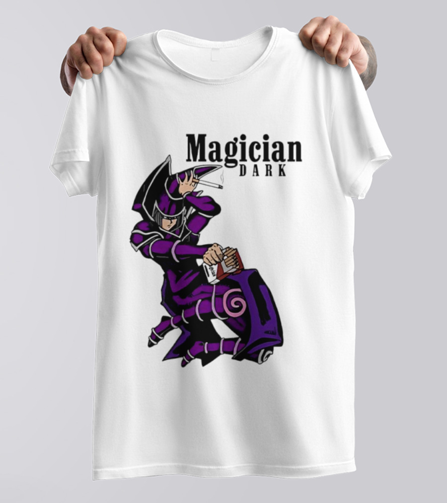 Magician Dark Yu Gi Oh Smoking T-Shirt