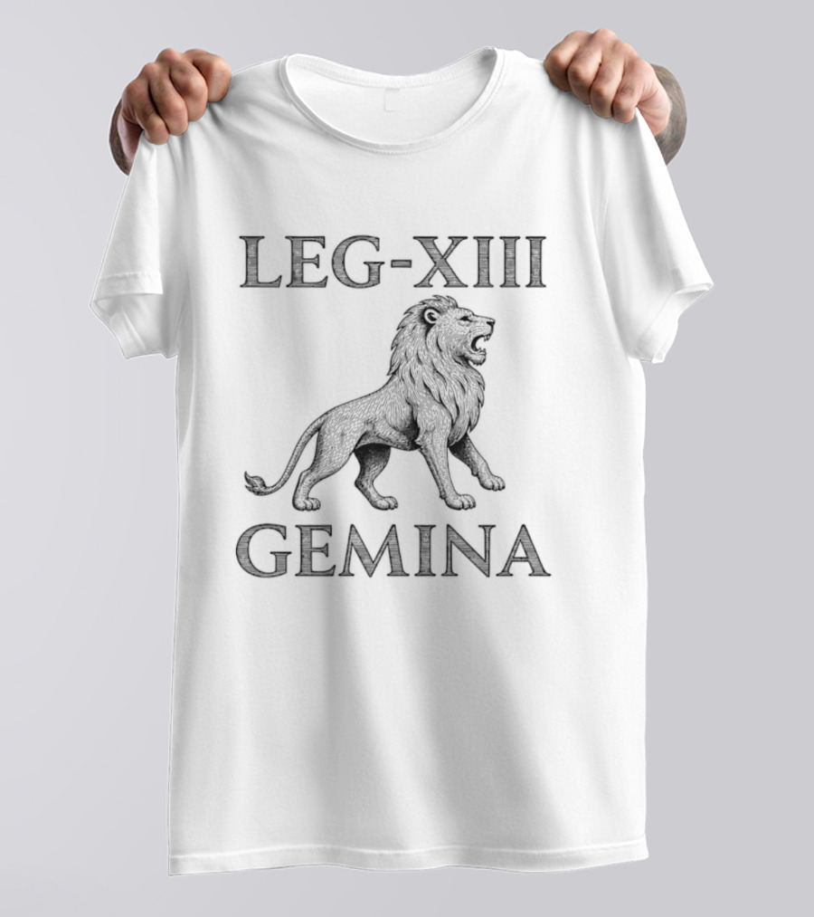LEG XIII Gemina Roman Legion Lion T-Shirt