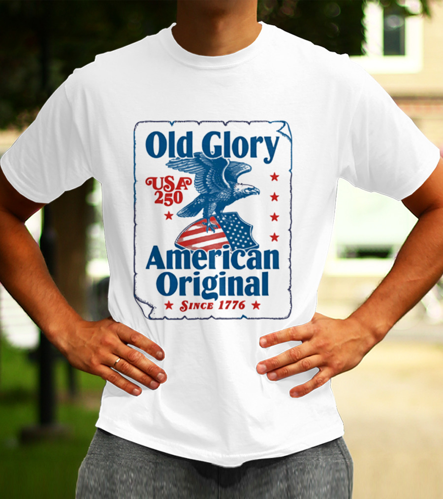 Old Glory USA 250 American Original Eagle Since 1776 T-Shirt