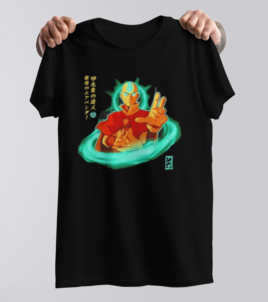 Avatar The Last Airbender Aang Master Of The Four T-Shirt