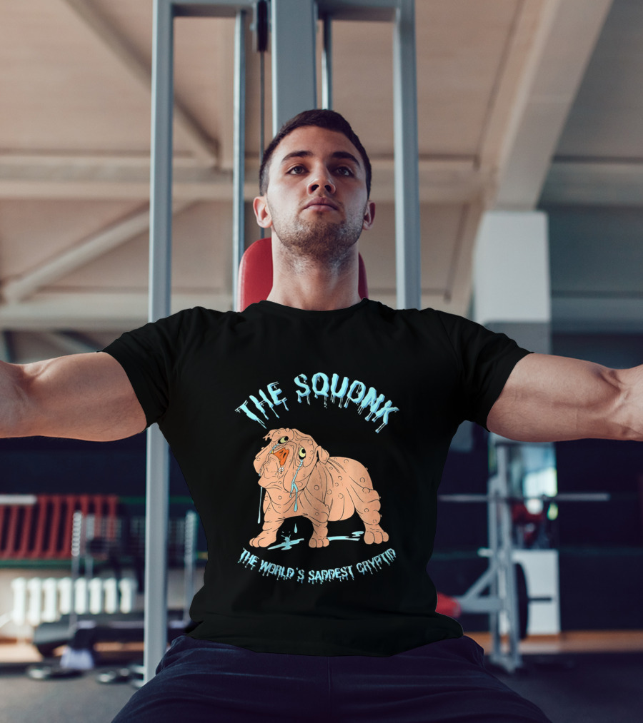The Squonk World's Saddest Cryptid Dripping T-Shirt