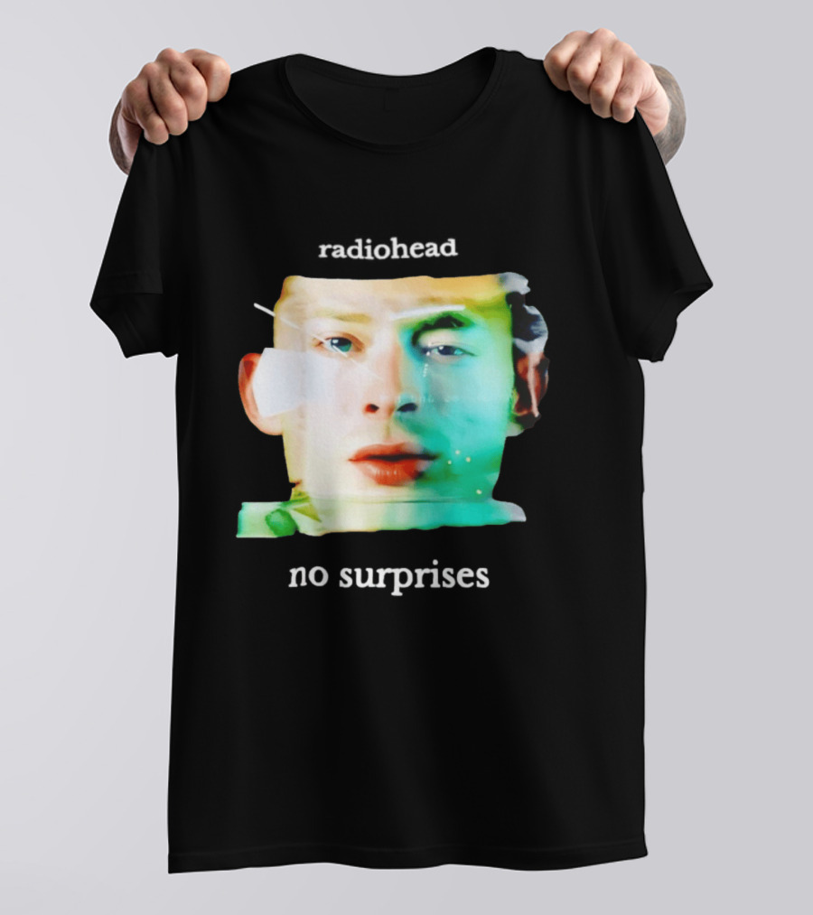 Radiohead No Surprises Thom Yorke Watercolor T-Shirt