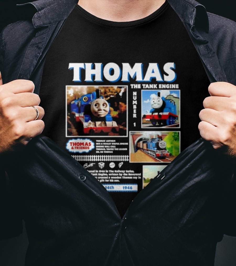 Thomas The Tank Engine Friends Number 1 September 14th 1946 T-Shirt