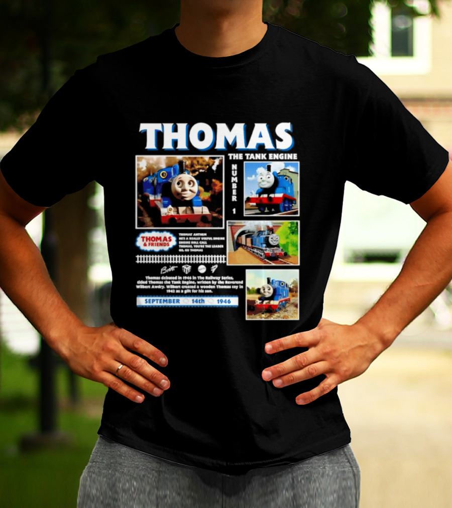 Thomas The Tank Engine Friends Number 1 September 14th 1946 T-Shirt