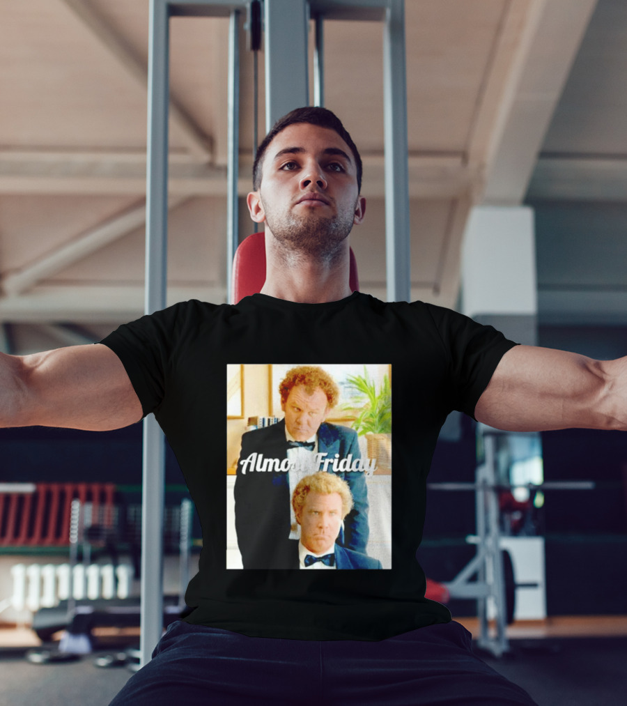 Almost Friday Will Ferrell John C. Reilly Interview Image T-Shirt