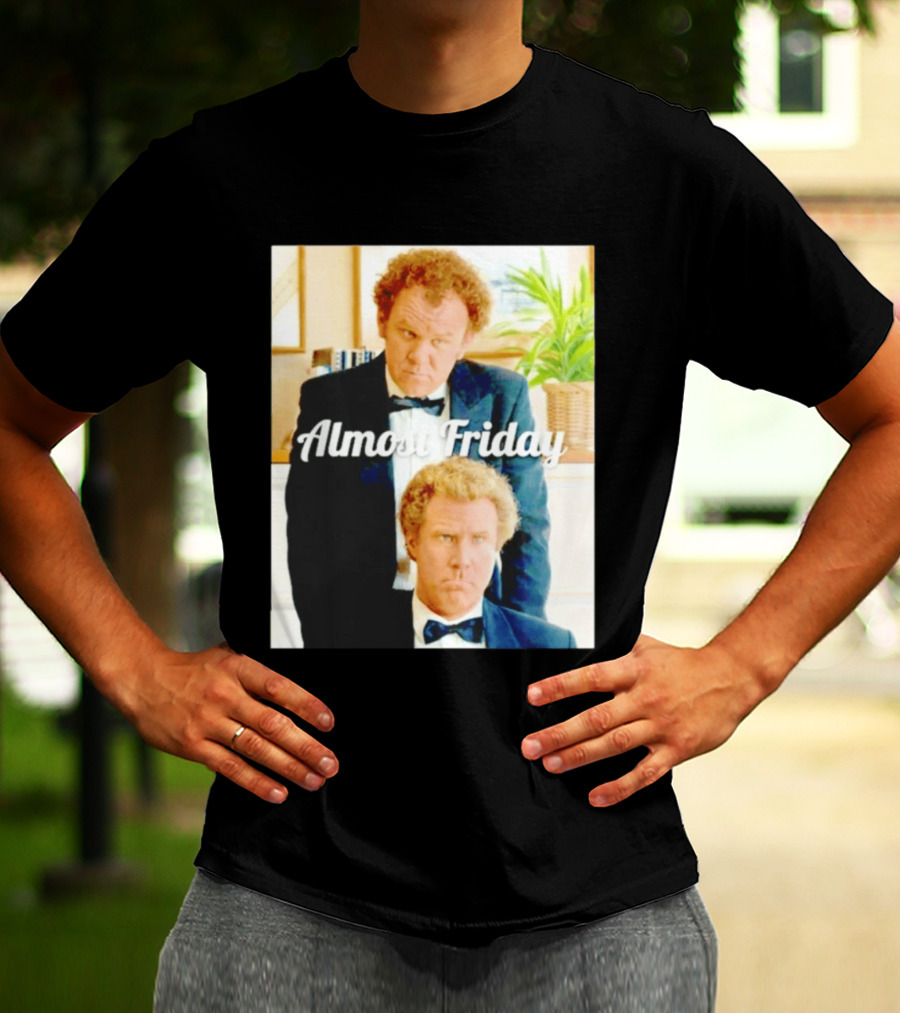 Almost Friday Will Ferrell John C. Reilly Interview Image T-Shirt