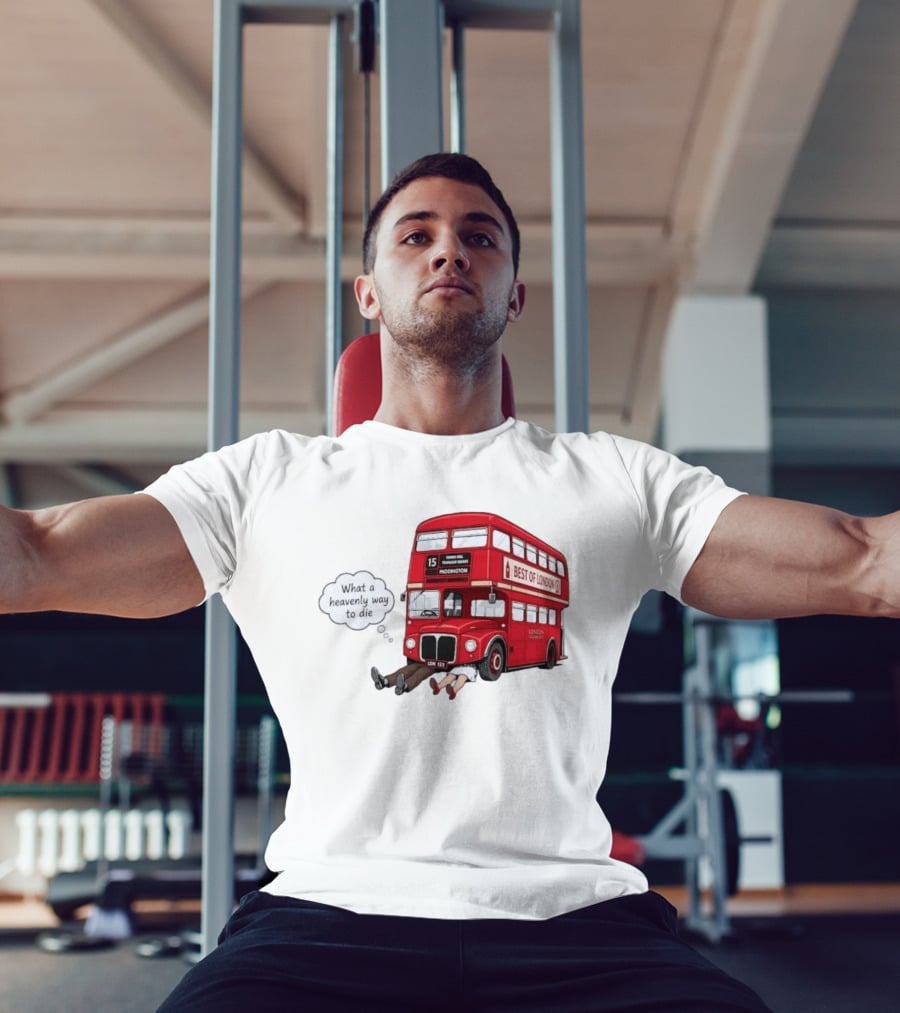Arsenal What A Heavenly Way To Die Best Of London Bus 15 Paddington T-Shirt