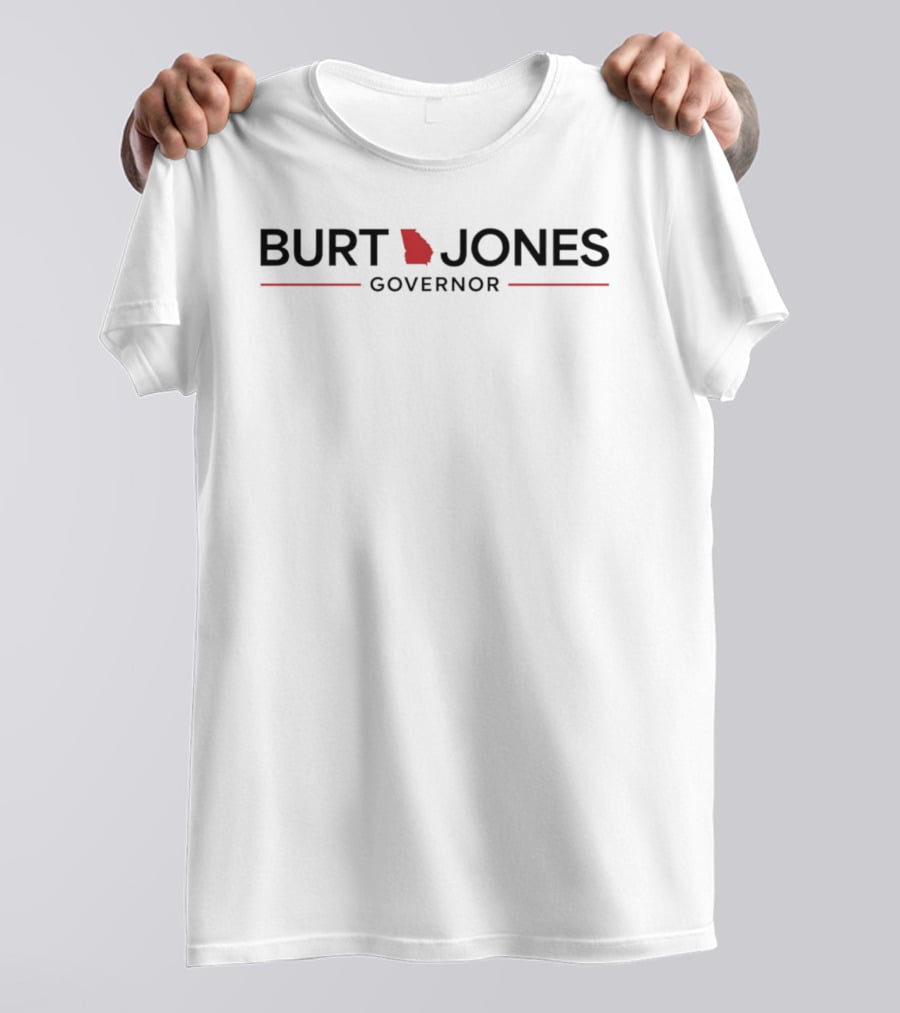 Burt Jones Georgia Governor 2026 Election Campaign T-Shirt