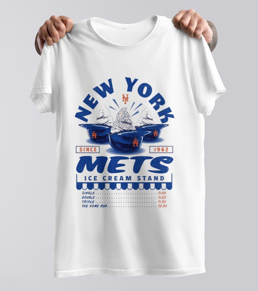 New York Mets Ice Cream Stand Since 1962 T-Shirt