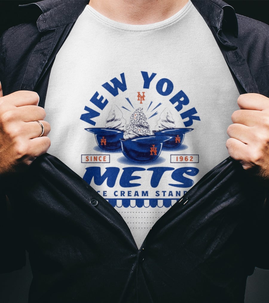 New York Mets Ice Cream Stand Since 1962 T-Shirt