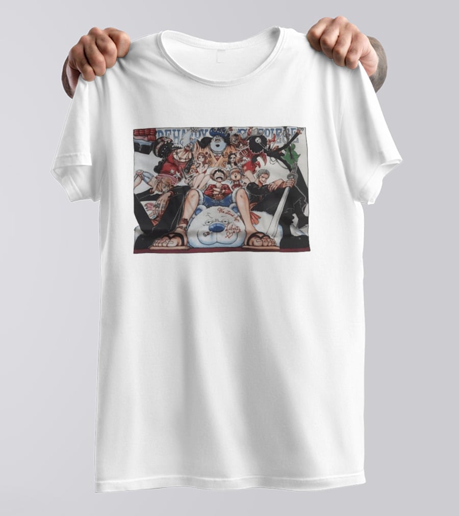 One Piece Straw Hat Crew Declaration Chapter 1060 Adventure T-Shirt