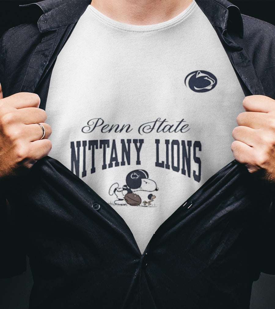 Penn State Nittany Lions Woodstock And Snoopy Forever Not Just When We Win T-Shirt