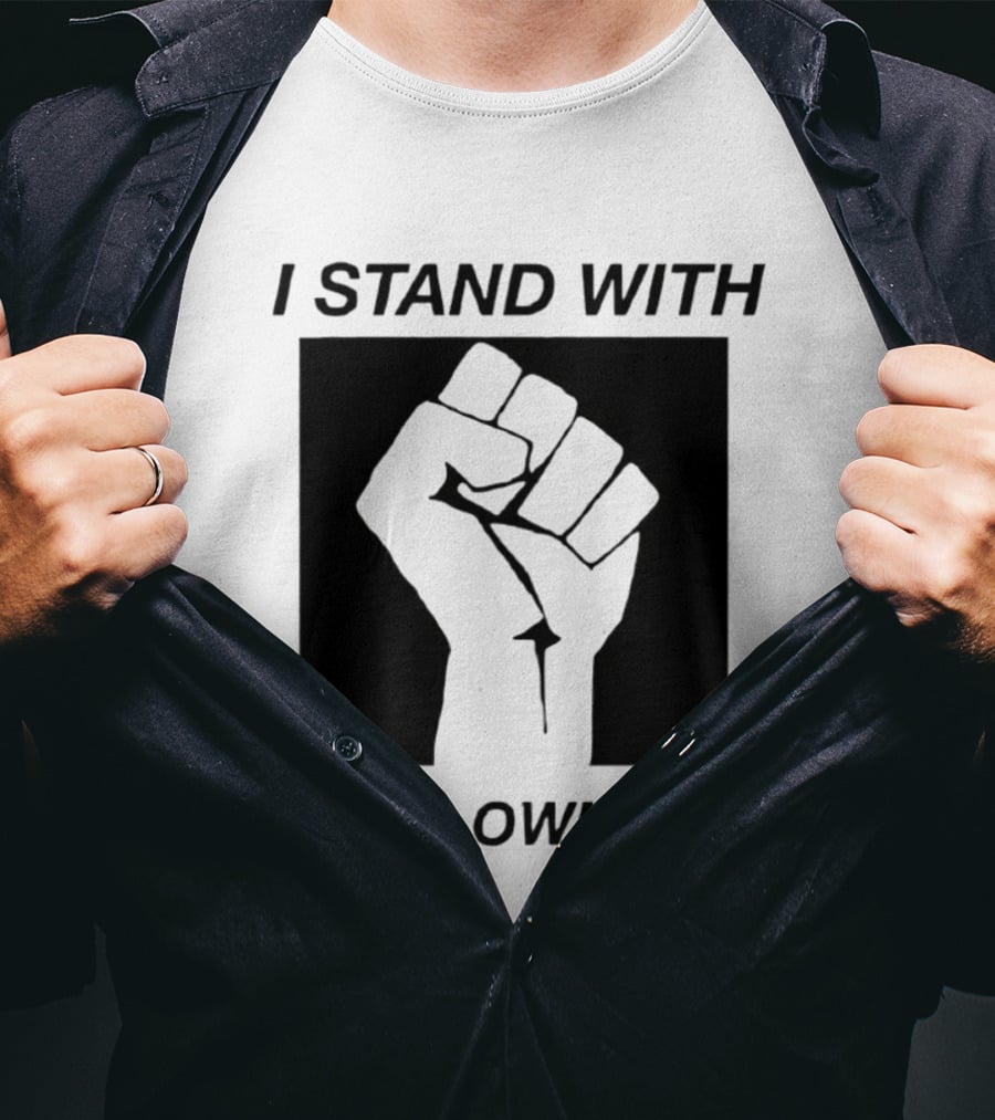 I Stand With MLB Owners Fist Gesture Support T-Shirt