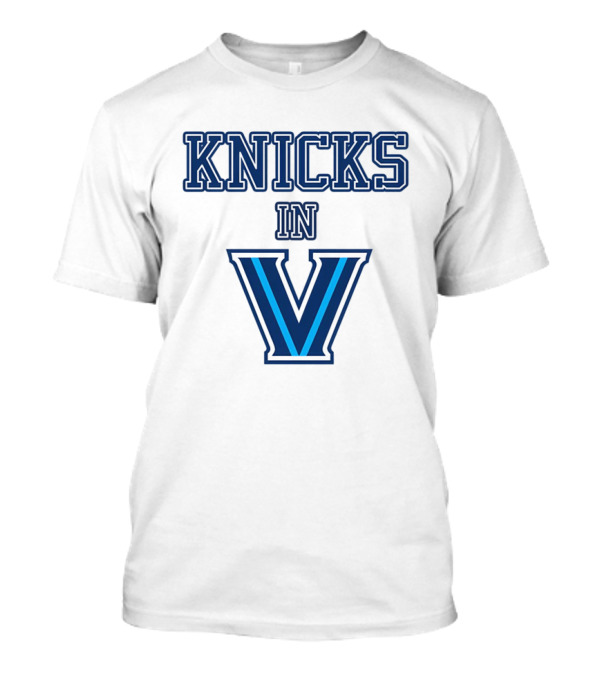 Knicks In Villanova Inspired Crossover Fan T-Shirt
