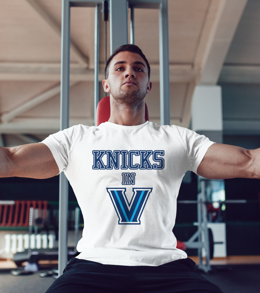 Knicks In Villanova Inspired Crossover Fan T-Shirt