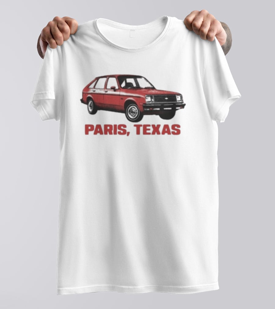 Paris Texas Chevette Red Car T-Shirt