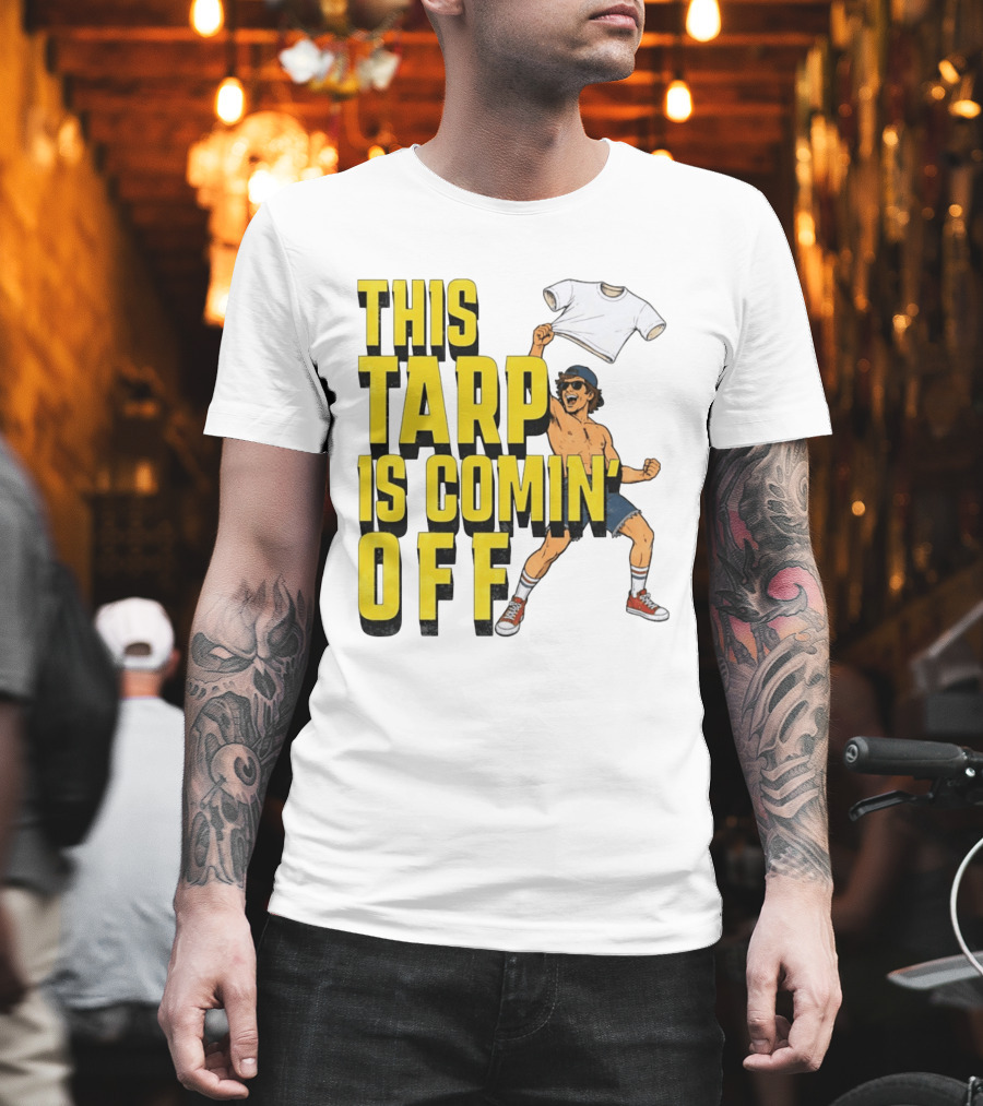 This Tarp Is Comin Off Spud Grown Ups Adam Sandler Kevin James Chris Rock T-Shirt