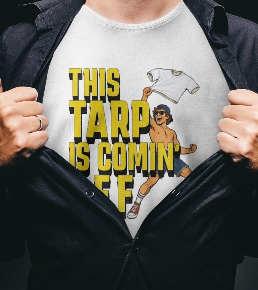 This Tarp Is Comin Off Spud Grown Ups Adam Sandler Kevin James Chris Rock T-Shirt