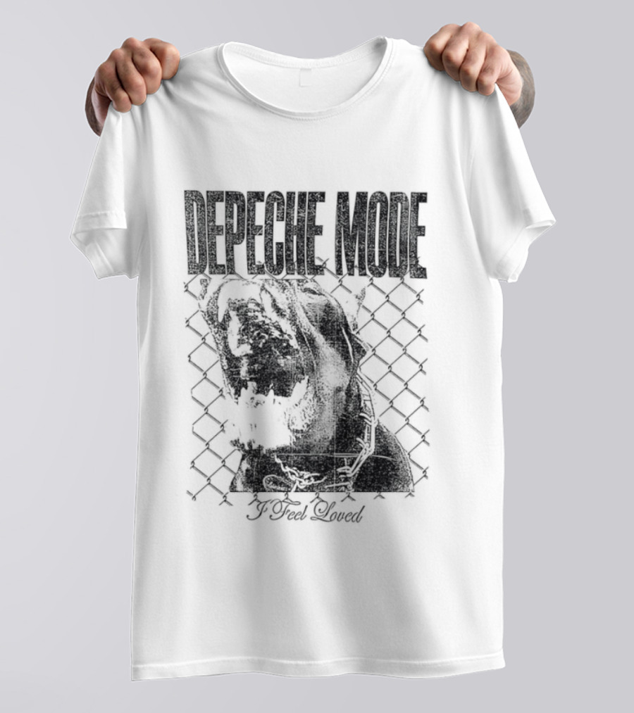 Depeche Mode I Feel Loved Grid T-Shirt