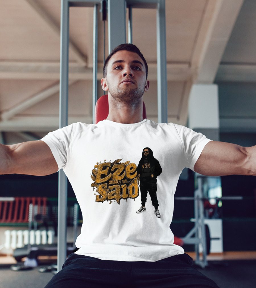 Eze Said Hip Hop Graffiti Style With VSN And Sneakers T-Shirt