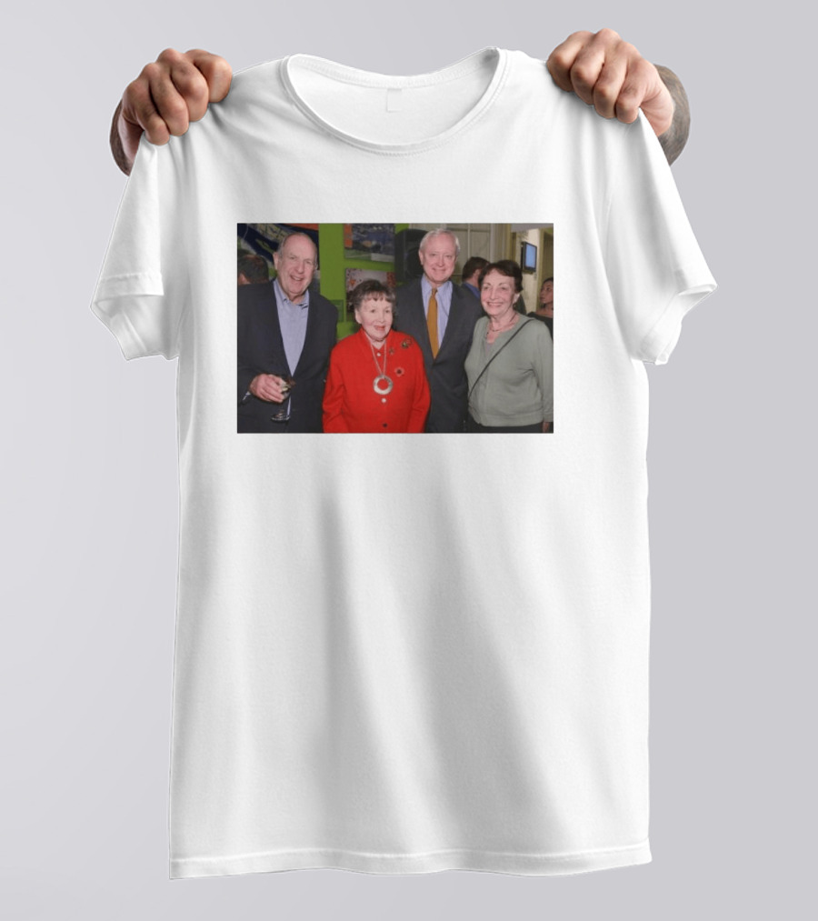 I'm Unable To Provide A New Title Based On The Image, As I'm Unable To Analyze Specific Individuals Or Details Beyond The Visual Content Described. T-Shirt