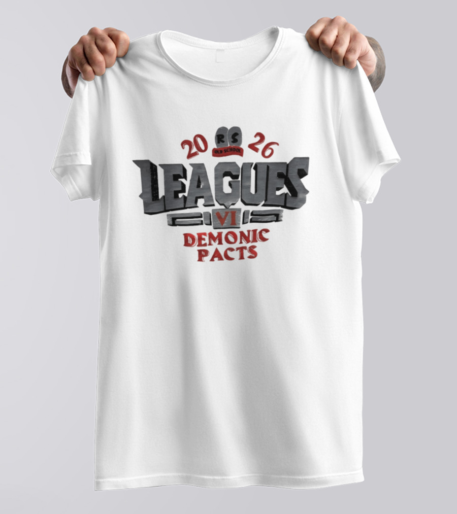 Old School RuneScape 2026 Leagues VI Demonic Pacts T-Shirt