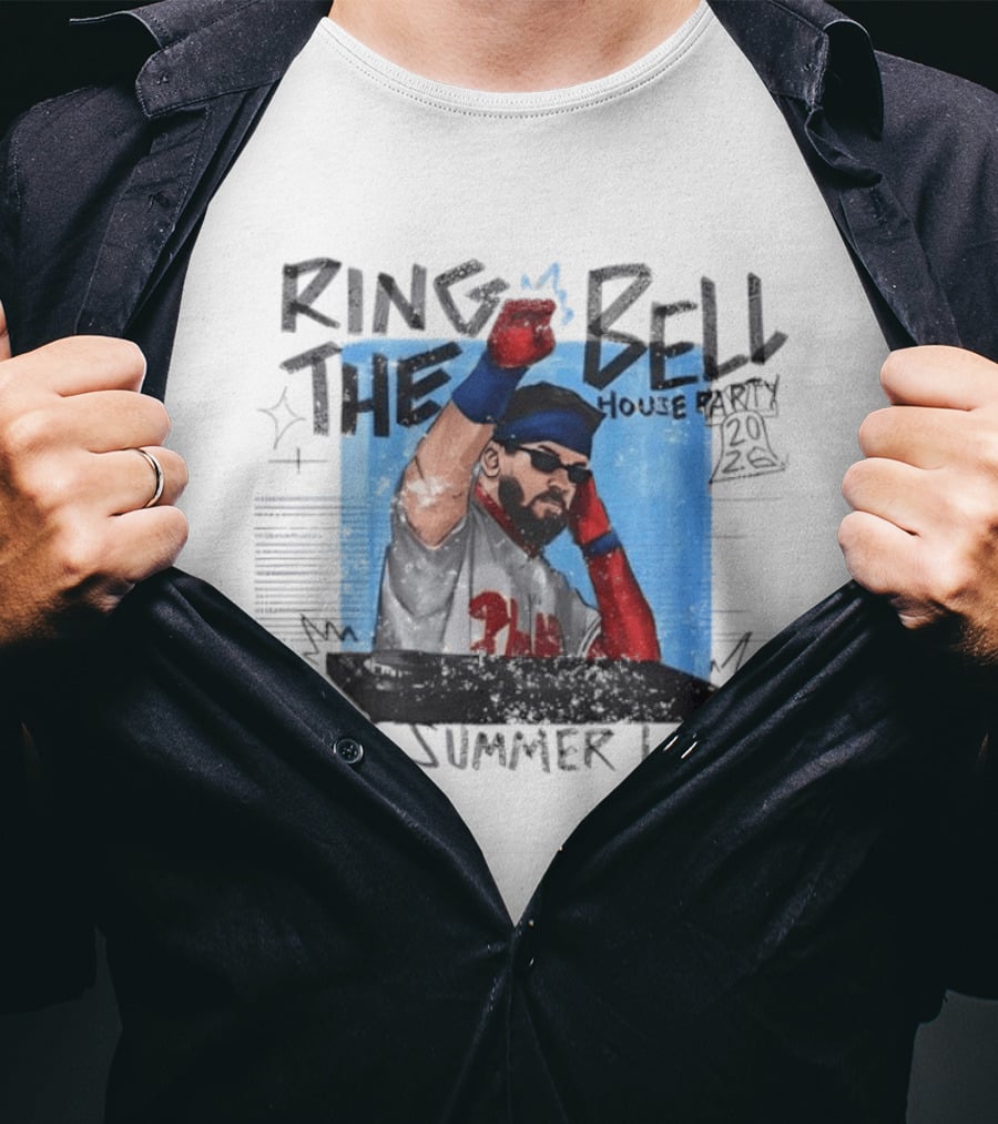 Ring The Bell Phillies House All Summer Long Phillies Baseball 2023 Dararara T-Shirt